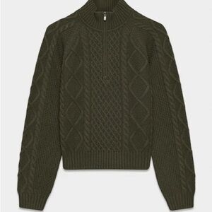 Aritzia Sunday Best
BOREAL 1/4 ZIP SWEATER